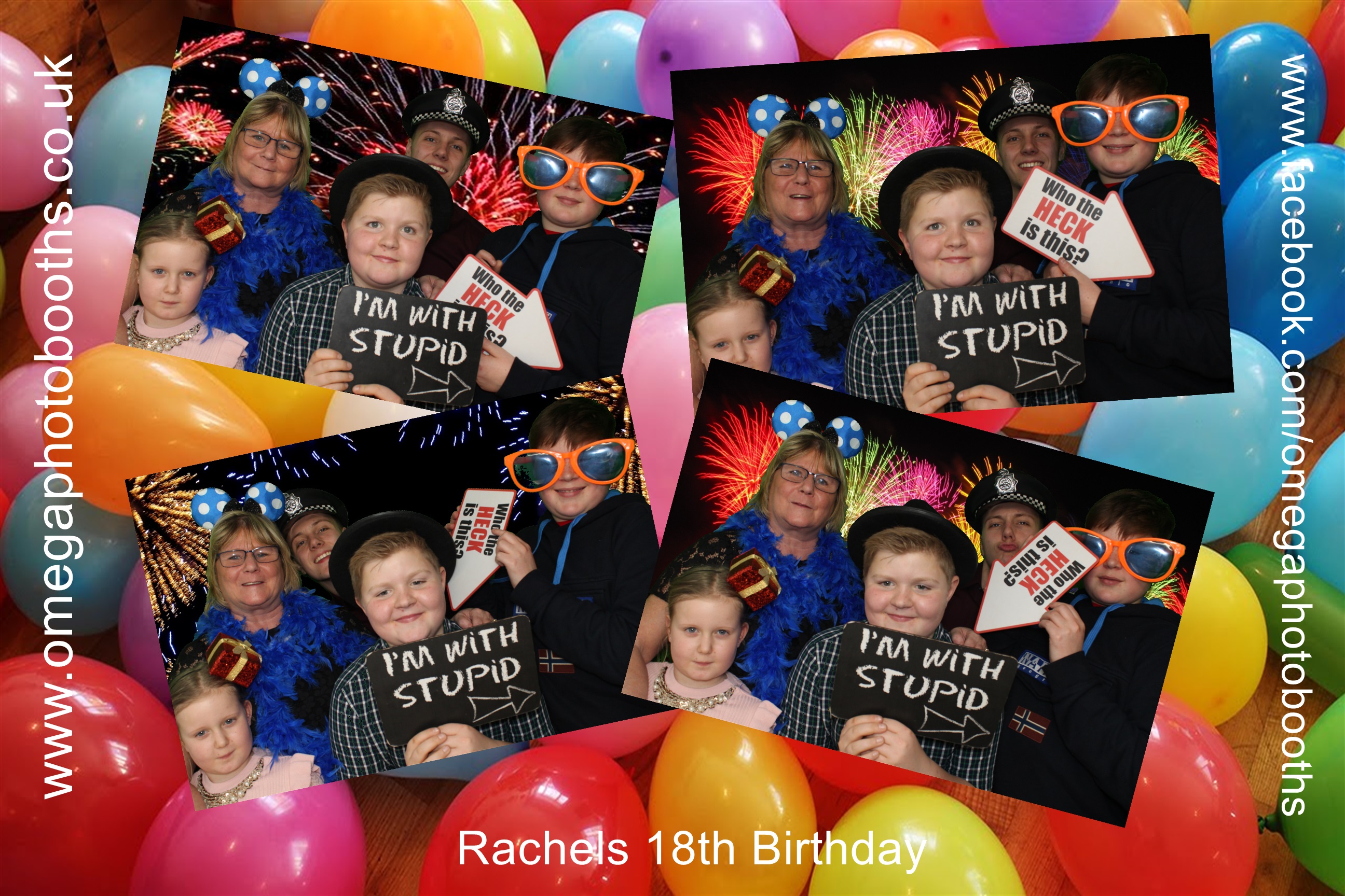 Rachel's 18th birthday and family Christmas get together | View more photos from the event at gallery.omegaphotobooths.co.uk/u/Omega-Photobooths/Rachels-18th-birthday-and-family-Christmas-get-together